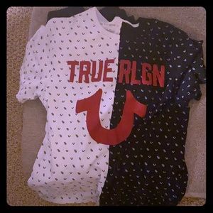 TRUE RELIGION MENS TEE LARGE